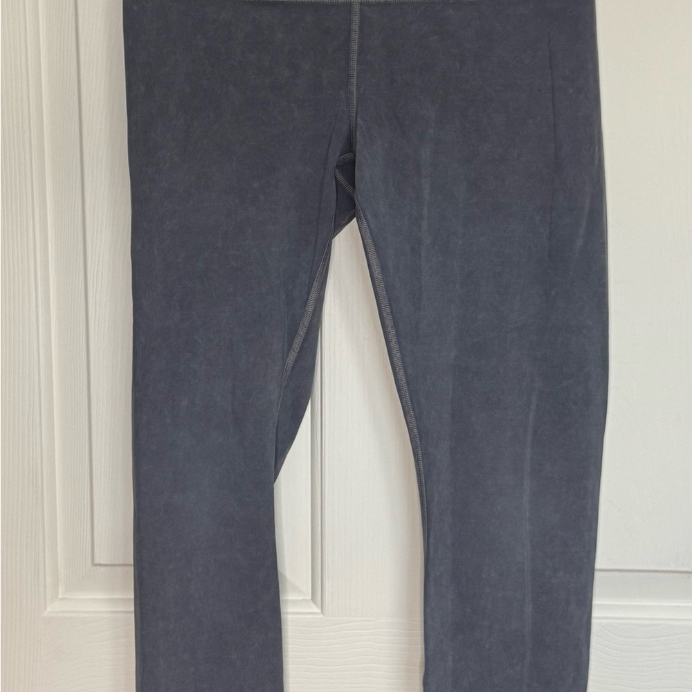 Lululemon Gray Suede Leggings